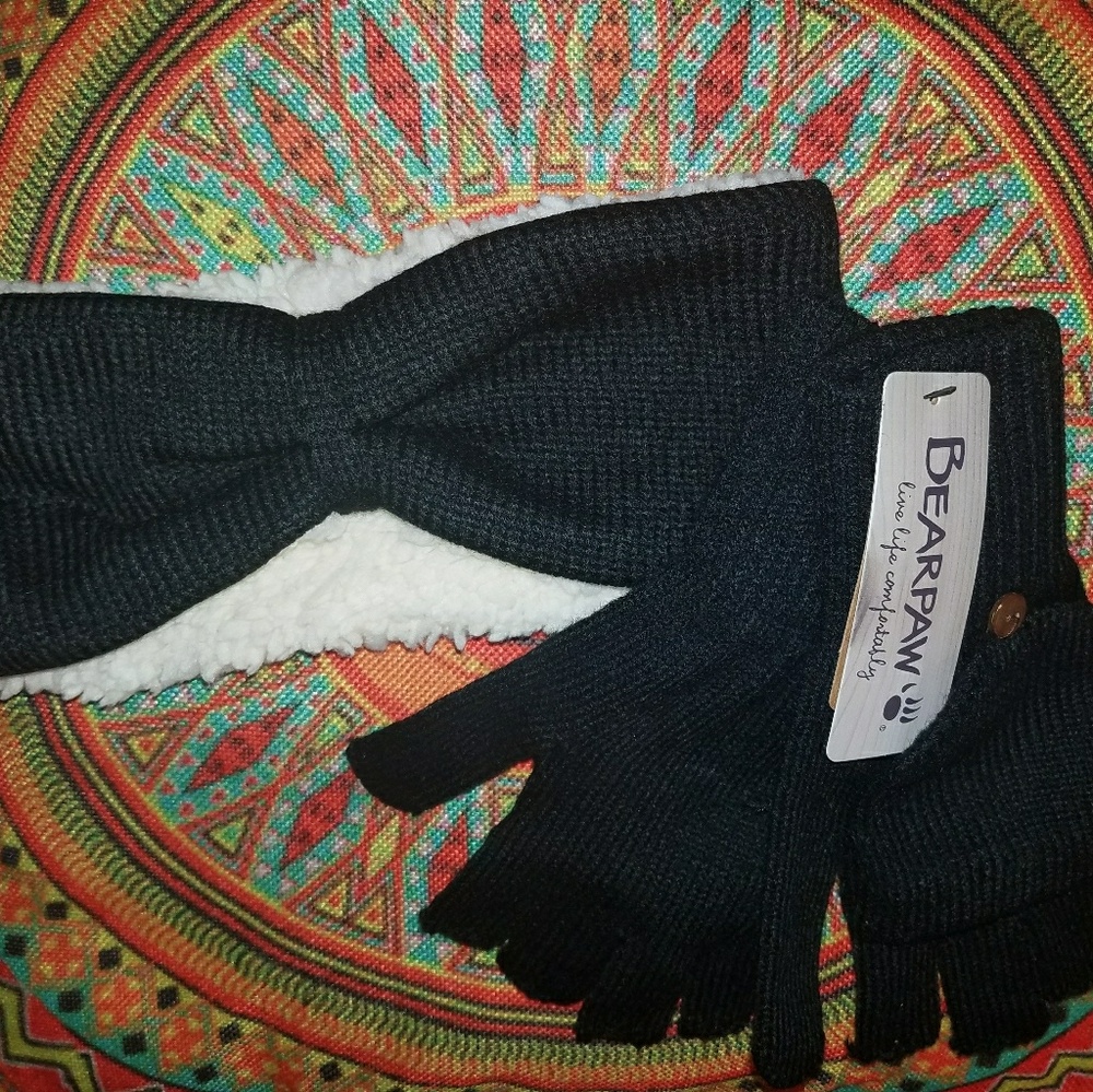 Brand New with tags BearPaw gloves and ear warmer.